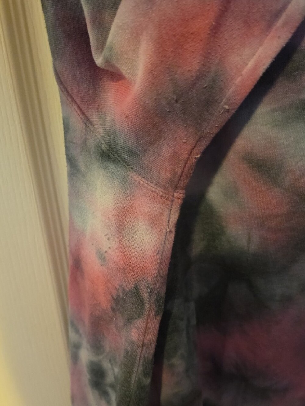 torrid Purple & Pink Tie-Dye Crewneck Sweatshirt - Picture 4 of 6